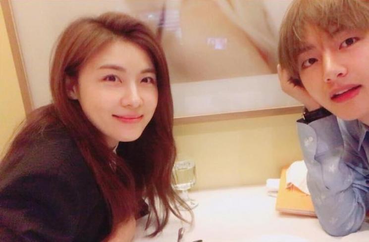 Ha Ji Won, teman dekat V BTS. (Koreaboo.com)