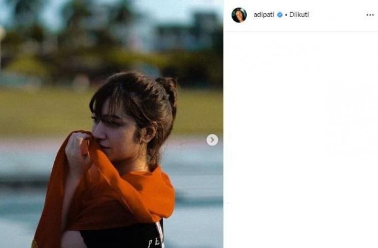 Dannia Salsabila. (Instagram/@adipati)