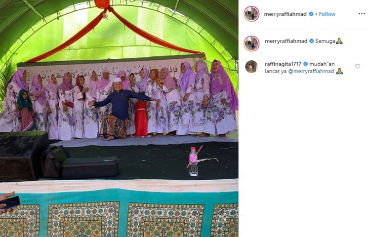 Merry (Instagram/@merryraffiahmad)