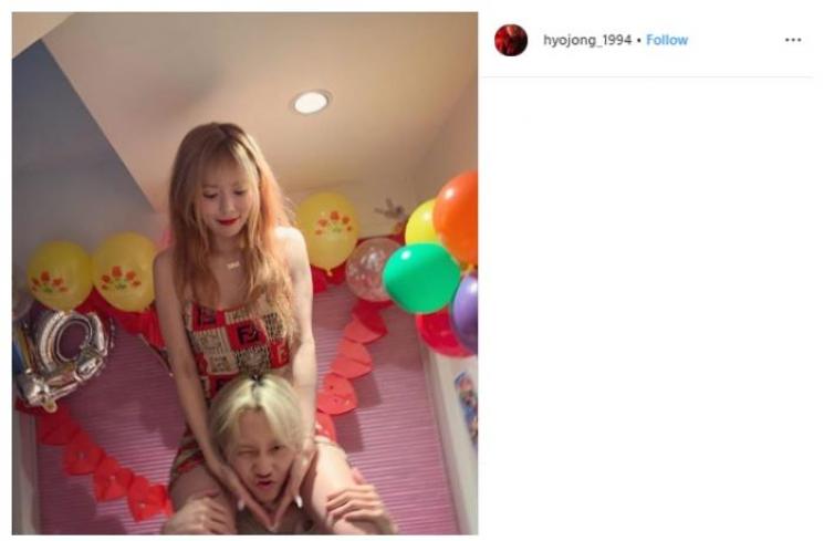 HyunA dan Edawn. (Instagram/@hyojong_1994)