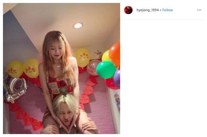 HyunA dan Edawn. (Instagram/@hyojong_1994)
