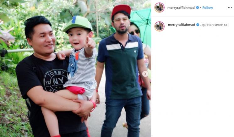 Merry (Instagram/@merryraffiahmad)