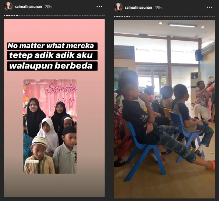 Salmafina Sunan. (Instagram/@salmafinasunan)