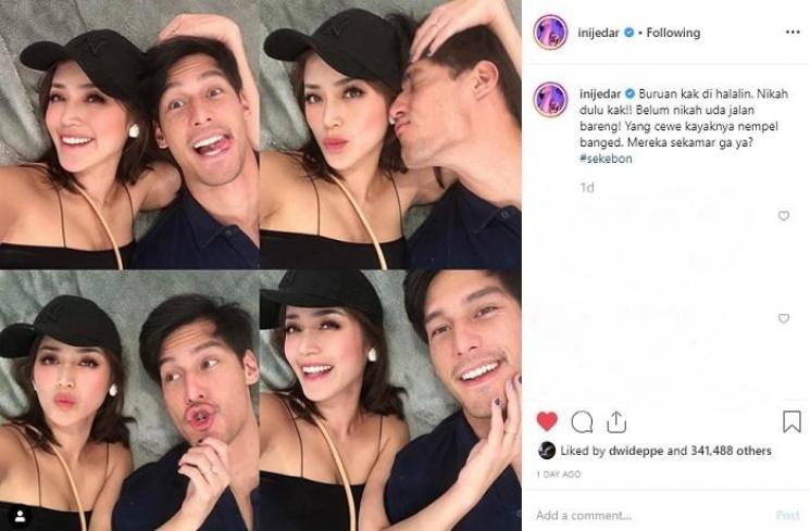 Jessica Iskandar dan Richard Kyle (Instagram @inijedar)