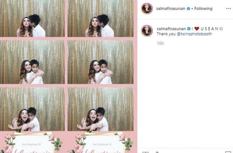 Salmafina Sunan. (Instagram/@salmafinasunan)