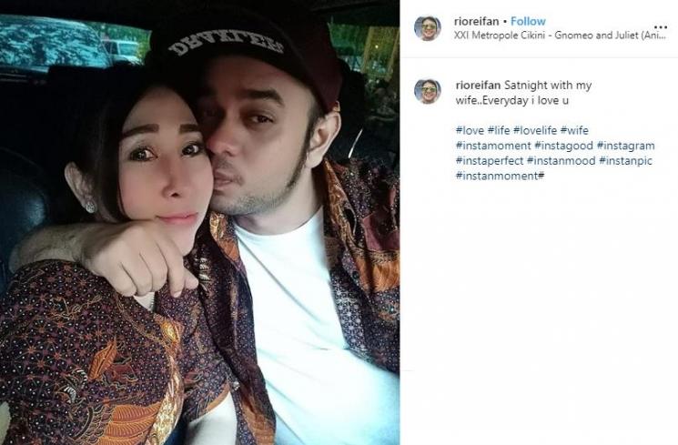 Rio Reifan dan Henny Mona (Instagram/@rioreifan)