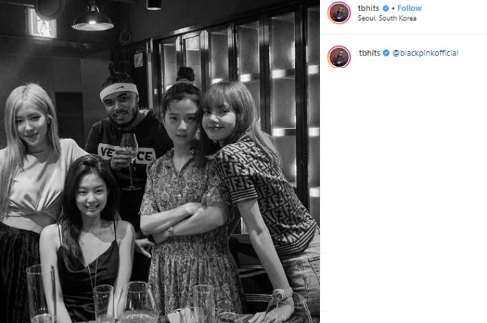 BLACKPINK dan Tommy Brown. (Instagram/@tbhits)