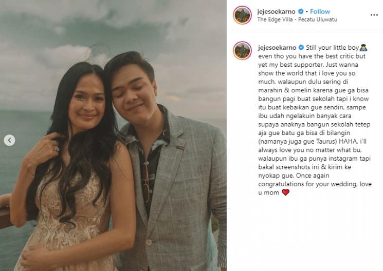 Donna Harun (Instagram/@jejesoekarno)
