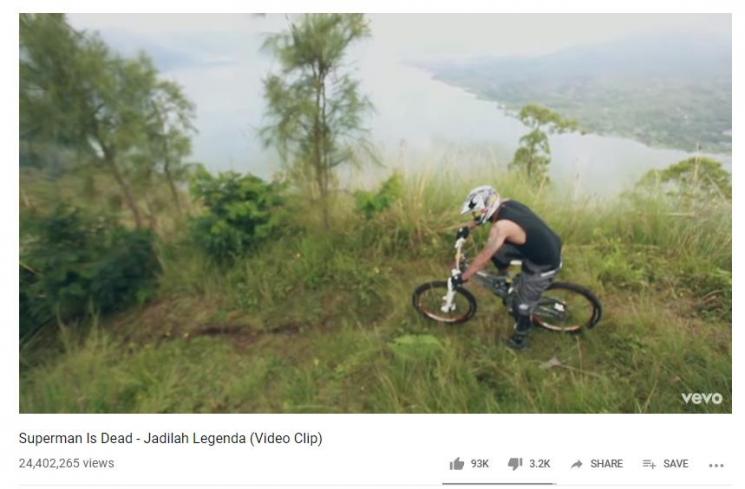 Superman Is Dead - Jadilah Legenda. (Youtube/SupermanIsDeadVEVO)