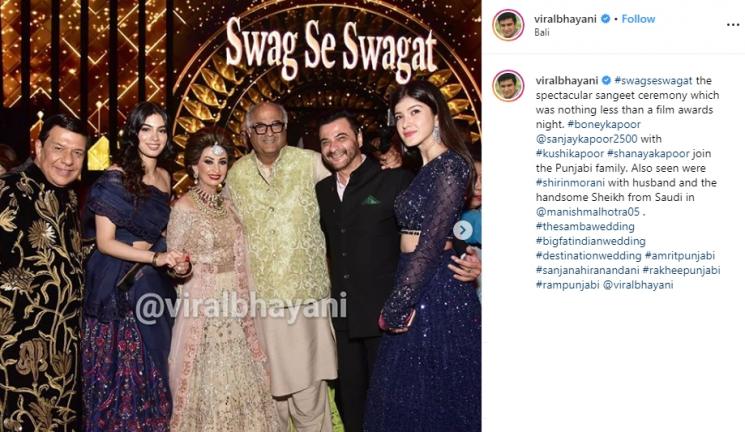 Momen pernikahan putra Raam Punjabi (Instagram/@viralbhayani)