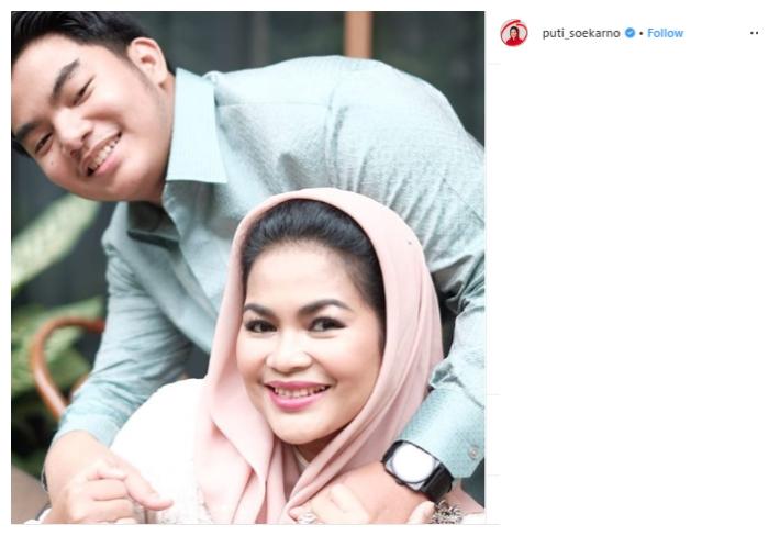 Rakyan Daanu Syahandra Kameron. (Instagram/@puti_soekarno)