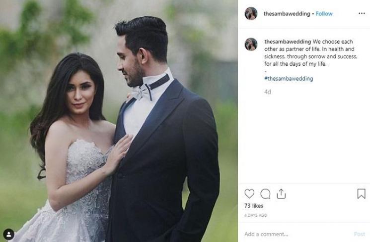 Pernikahan anak Raam Punjabi (Instagram @thesambawedding)