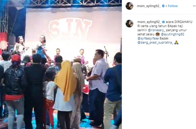Ayu Ting Ting. (Instagram/@mom_ayting_92)
