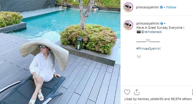 Syahrini. (Instagram/@princessyahrini)