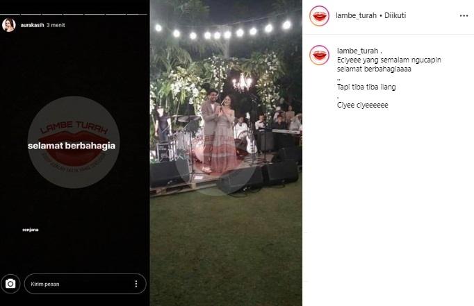 Postingan Aura Kasih buat Glenn Fredly? (Instagram/Lambe Turah)