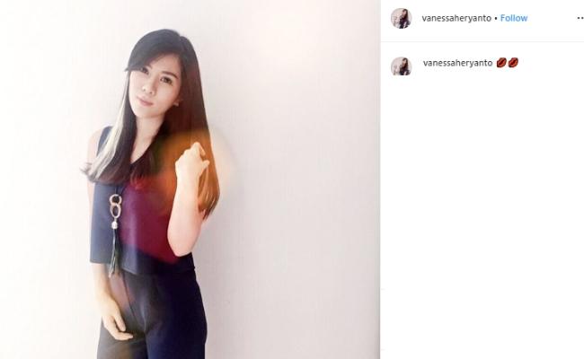 Vanessa Heryanto. (Instagram/@vanessaheryanto)