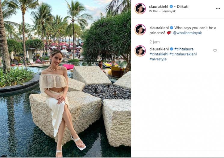Cinta Laura di Bali (Instagram/@claurakiehl)
