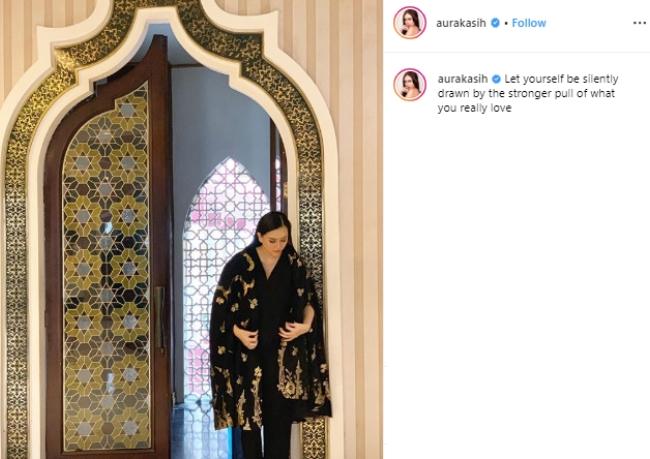 Aura Kasih. (Instagram/@aurakasih)