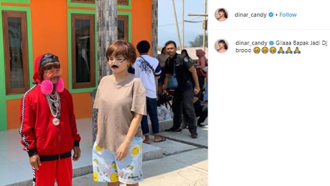 Ayah Dinar Candy. (Instagram/@dinar_candy)