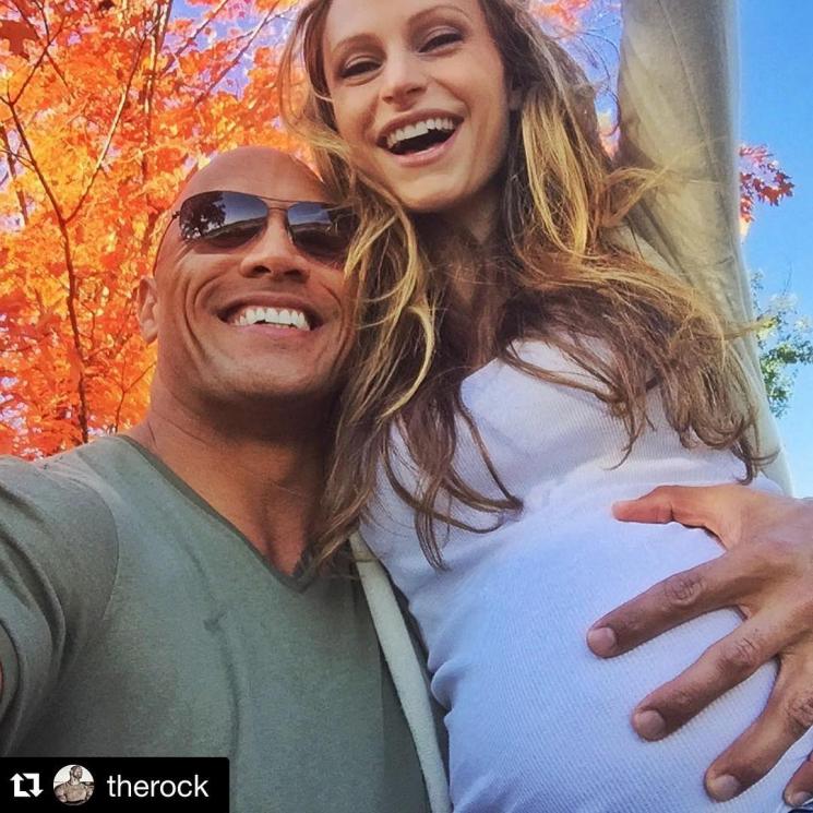 Lauren Hashian dan Dwayne Johnson (Instagram/@laurenhashianofficial)