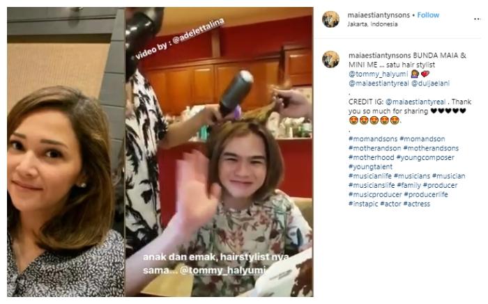 Maia Estianty. (Instagram/@maiaestiantynsons)