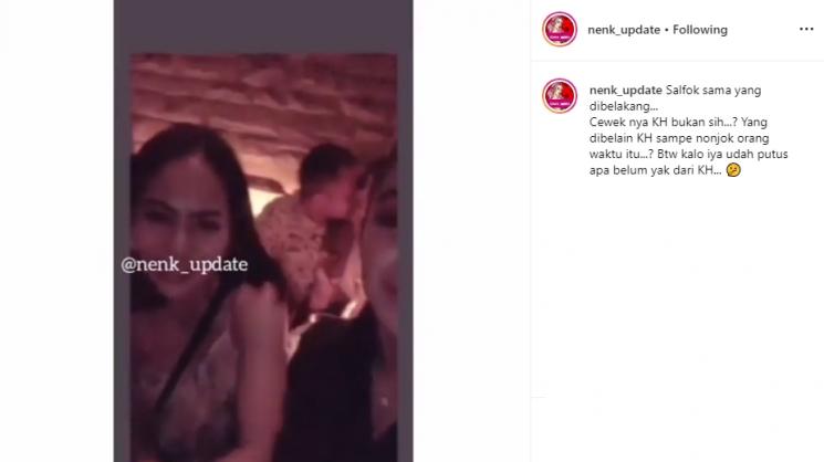 Diduga pacar Kriss Hatta (Instagram/@nenk_update)