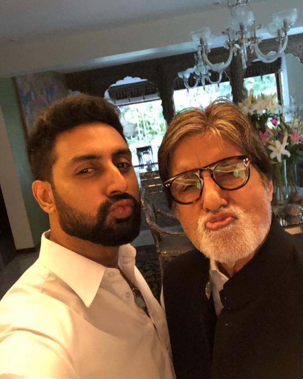 Amitabh Bachchan dan Abhishek Bachchan (Instagram/@bachchan)