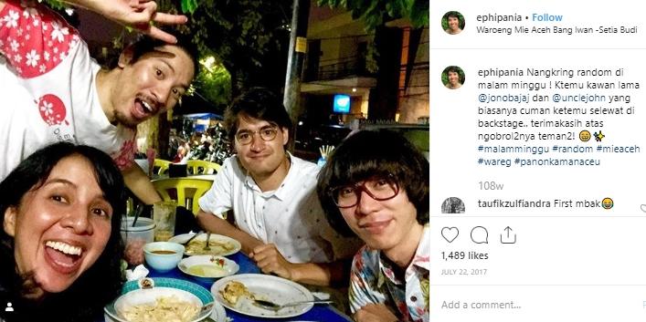 Arina Mocca dan Hiroaki Kato. (Instagram/@ephipania)