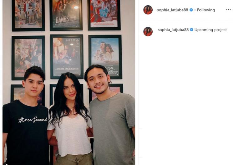 Al Ghazali, Sophia Latjuba dan Giorgino Abraham (Instagram/@sophia_latjuba88)