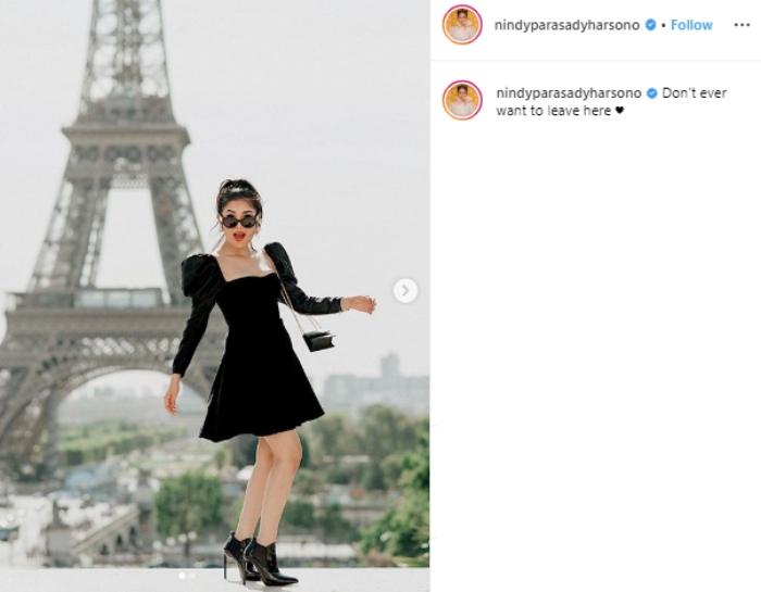 Nindy Ayunda. (Instagram/@nindyparasadyharsono)