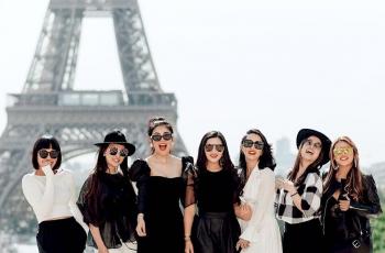 Seru Parah! 5 Gaya Badai Ashanty Bareng Geng Sosialita di Paris