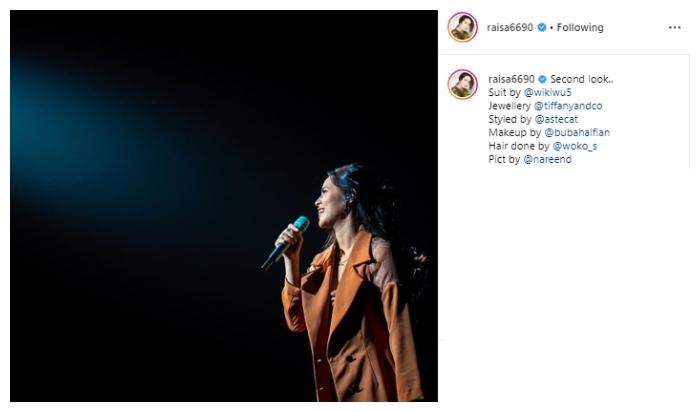 Raisa Andriana. (Instagram/@raisa6690)