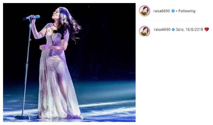 Raisa Andriana. (Instagram/@raisa6690)