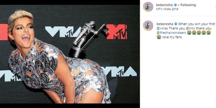 Bebe Rexha. (Instagram/@beberexha)