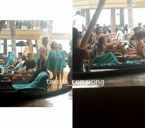 Vanessa Angel liburan bareng eks pacar. [Instagram]
