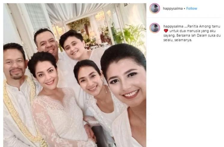 Happy Salma dan Indah Kalalo. (Instagram/@happysalma)