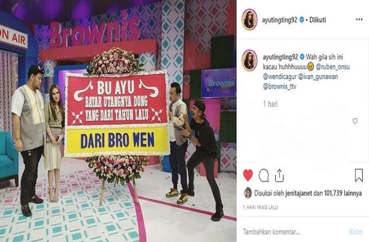 Ayu Ting Ting (Instagram @ayutingting92)