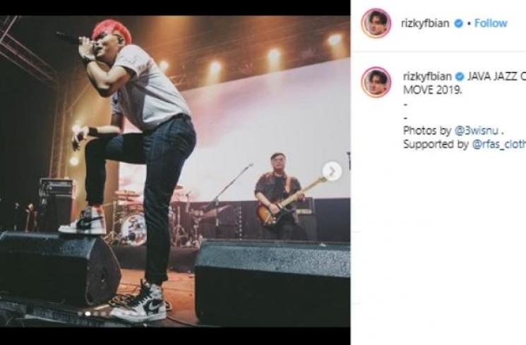 Rizky Febian. (Instagram/@rizkyfbian)