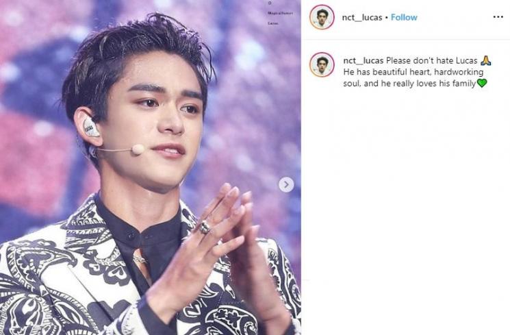 NCT Lucas (Instagram/@nct_lucas)