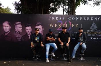 Minat Penonton Tinggi, Promotor Jual Tiket Hot Spots di Konser Westlife 2019