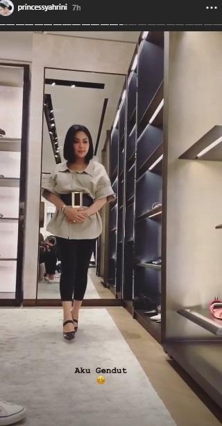 Syahrini. (Instagram/@princessyahrini)