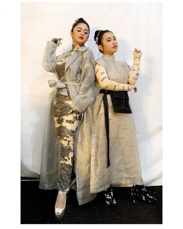 Dewi Perssik dan ponakannya, Lebby. (Instagram/@dewiperssikreal)