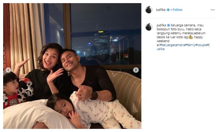 Judika dan Duma Riris. (Instagram/@jud1ka)