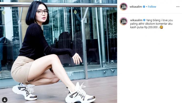 Wika Salim (Instagram/@wikasalim)