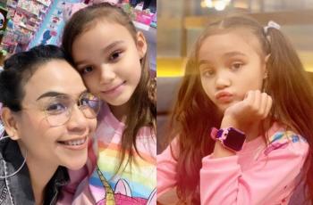 Baru Usia 7 Tahun, Putri Melaney Ricardo Tampil Cantik bak Gadis Remaja