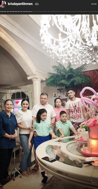 Momen Manis Ulang Tahun Putri Krisdayanti dan Raul Lemos, Amora Lemos. (Instagram/@krisdayantilemos)