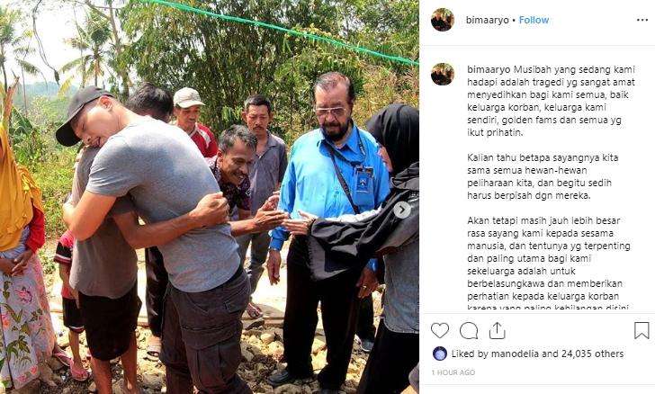 Bima Aryo. (Instagram/@bimaaryo)