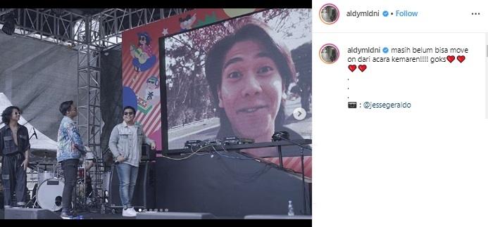 Coboy Junior reunian. (Instagram/@aldymldni)