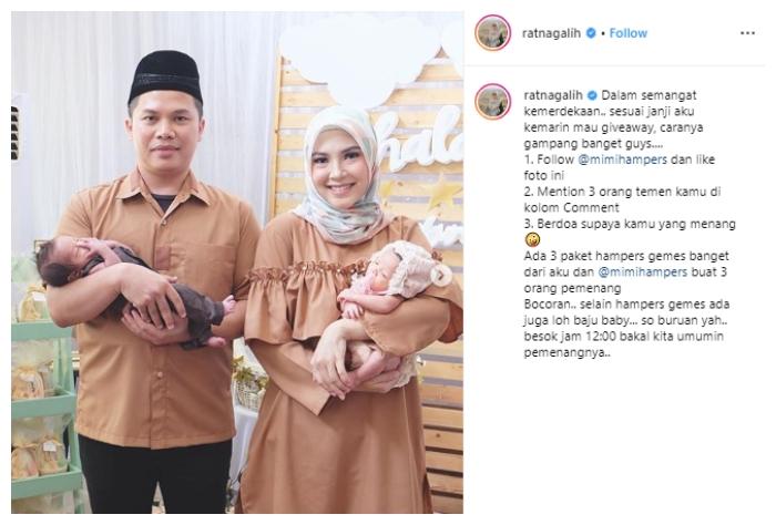 Ratna Galih. (Instagram/@ratnagalih)