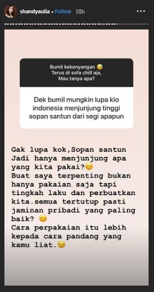Shandy Aulia. (Instagram/@shandyaulia)